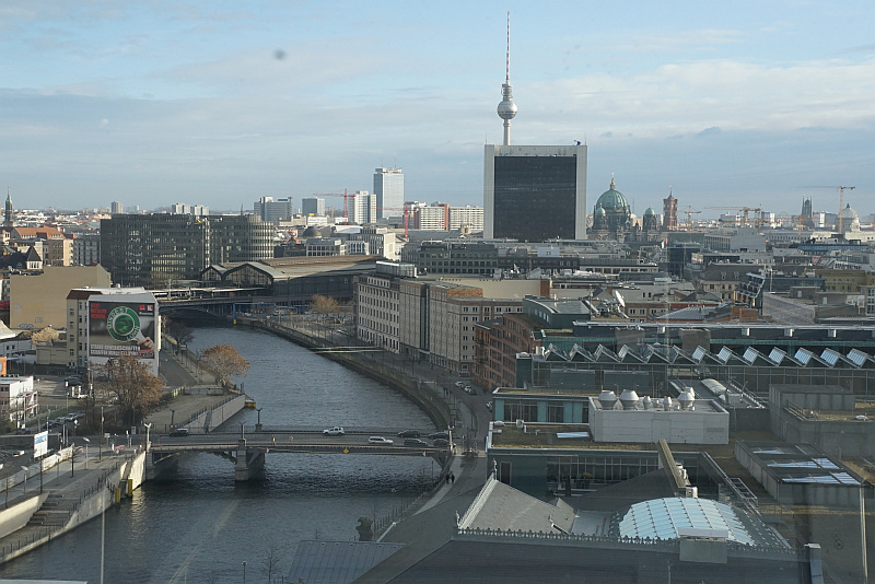 Berlin depuis le dome du parlement