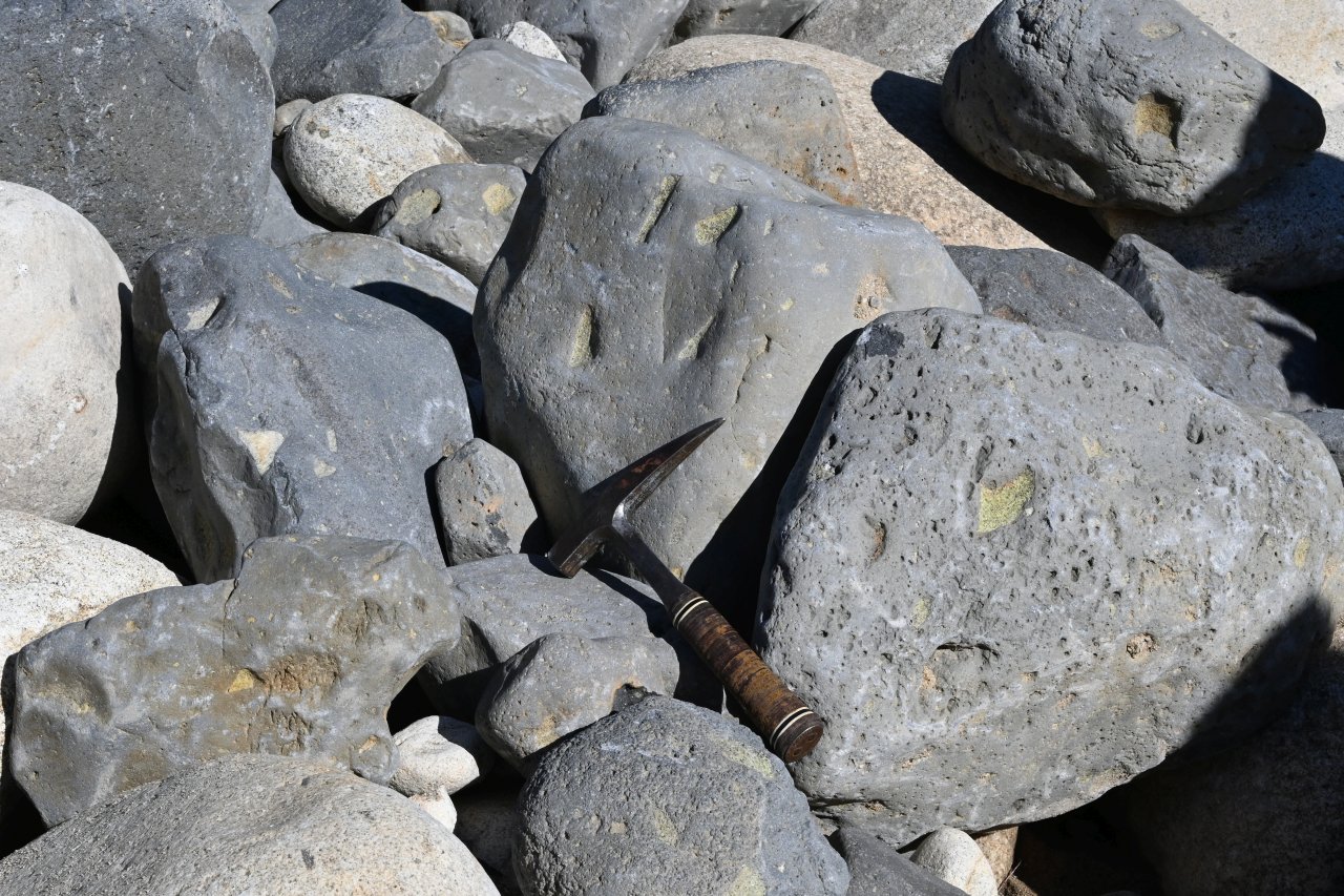 basaltes  nodules de pridotite