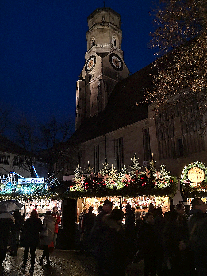 marché et clocher StiftKirche