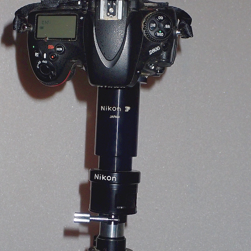 tube Nikon sur micro