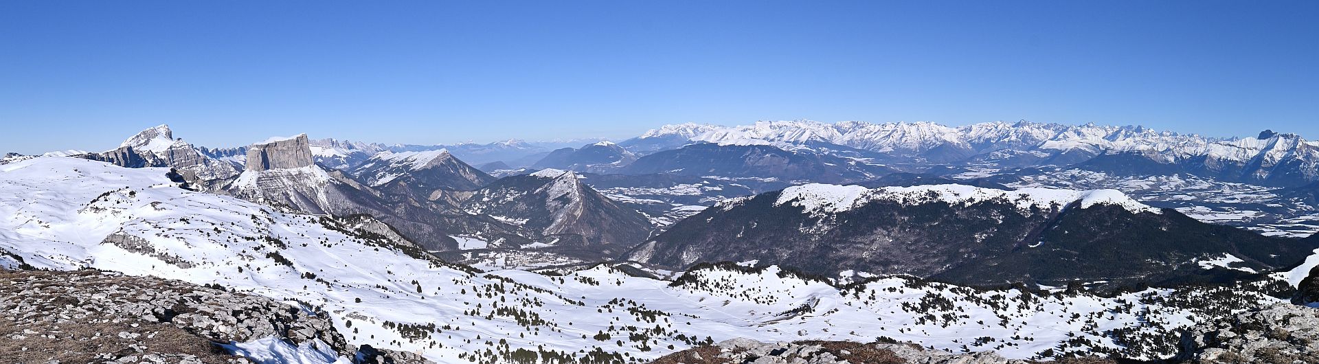 vue Montagnette vers NE