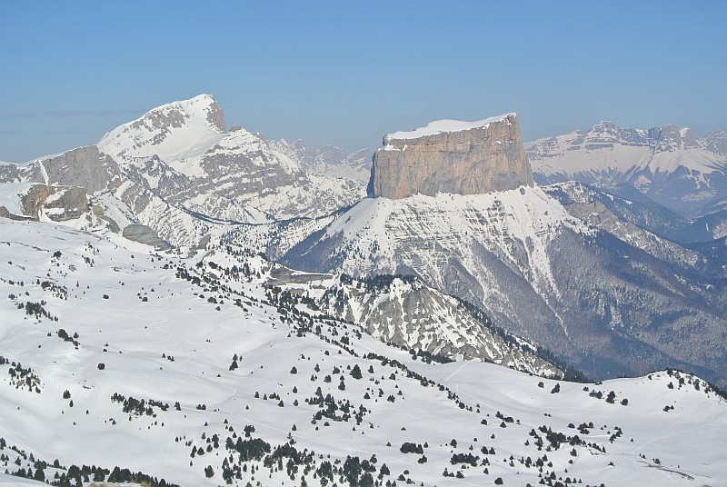 Veymont et mont Aiguille