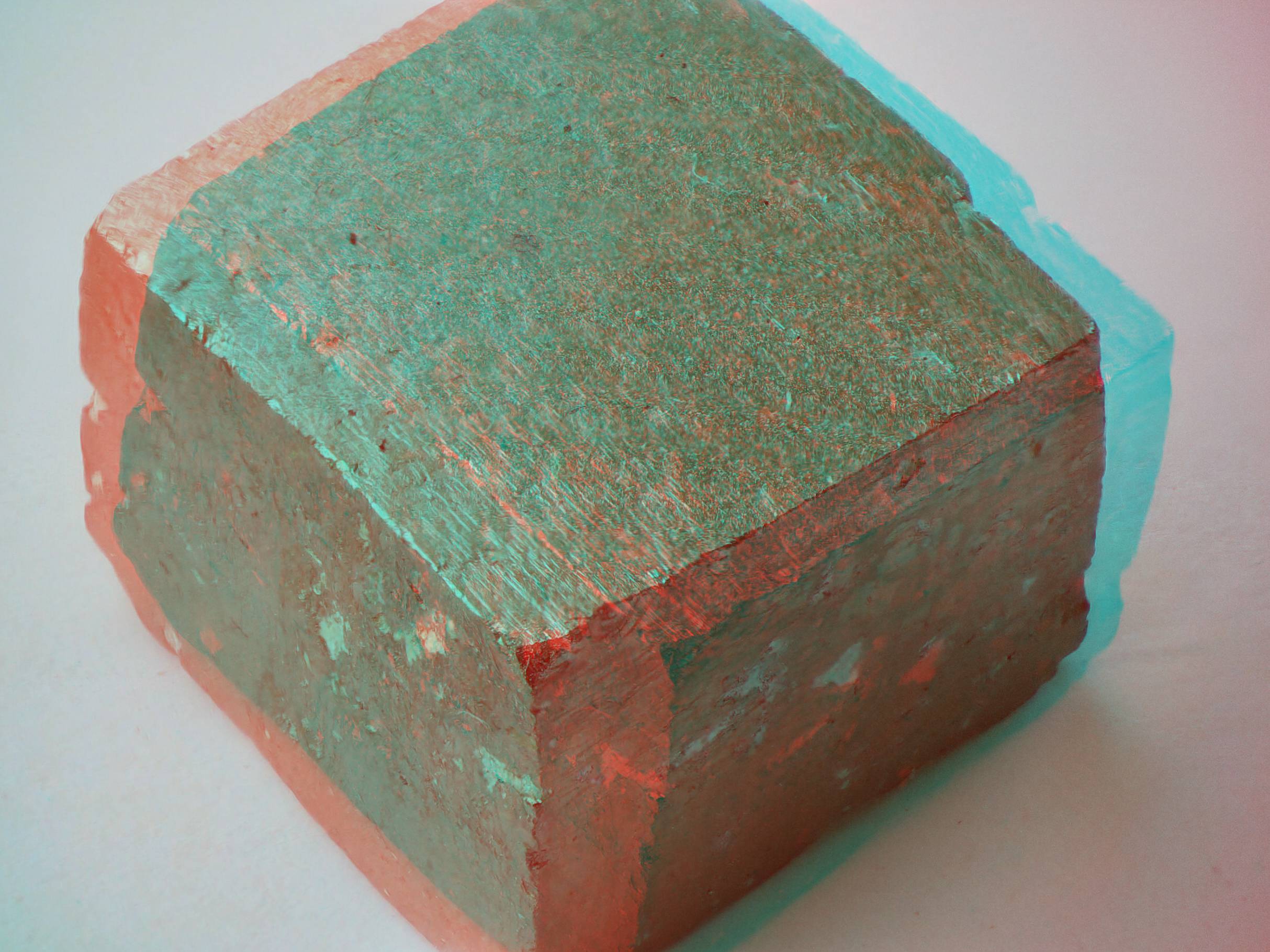 pyrite (anaglyphe)