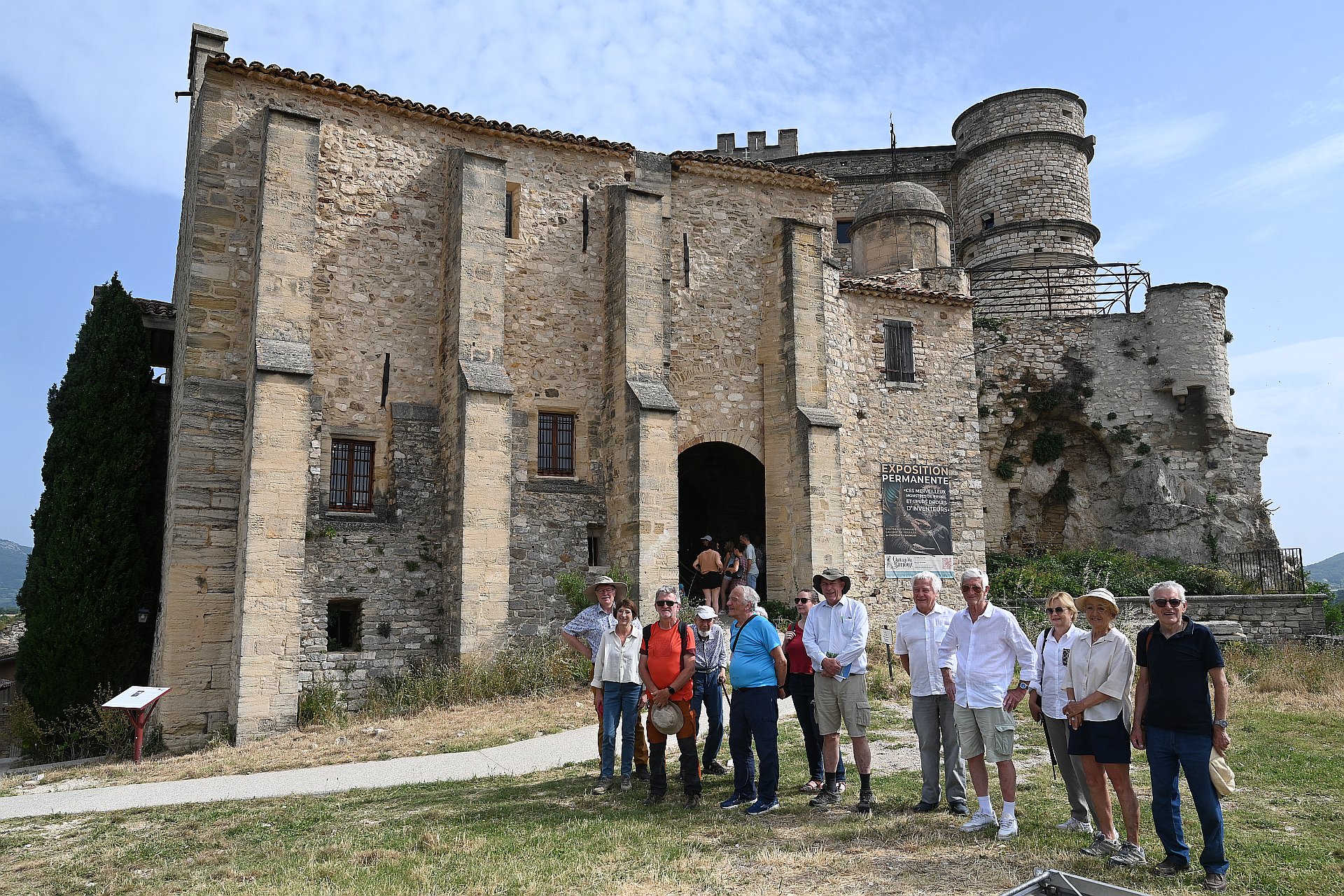 groupe SGA chateau de Barroux