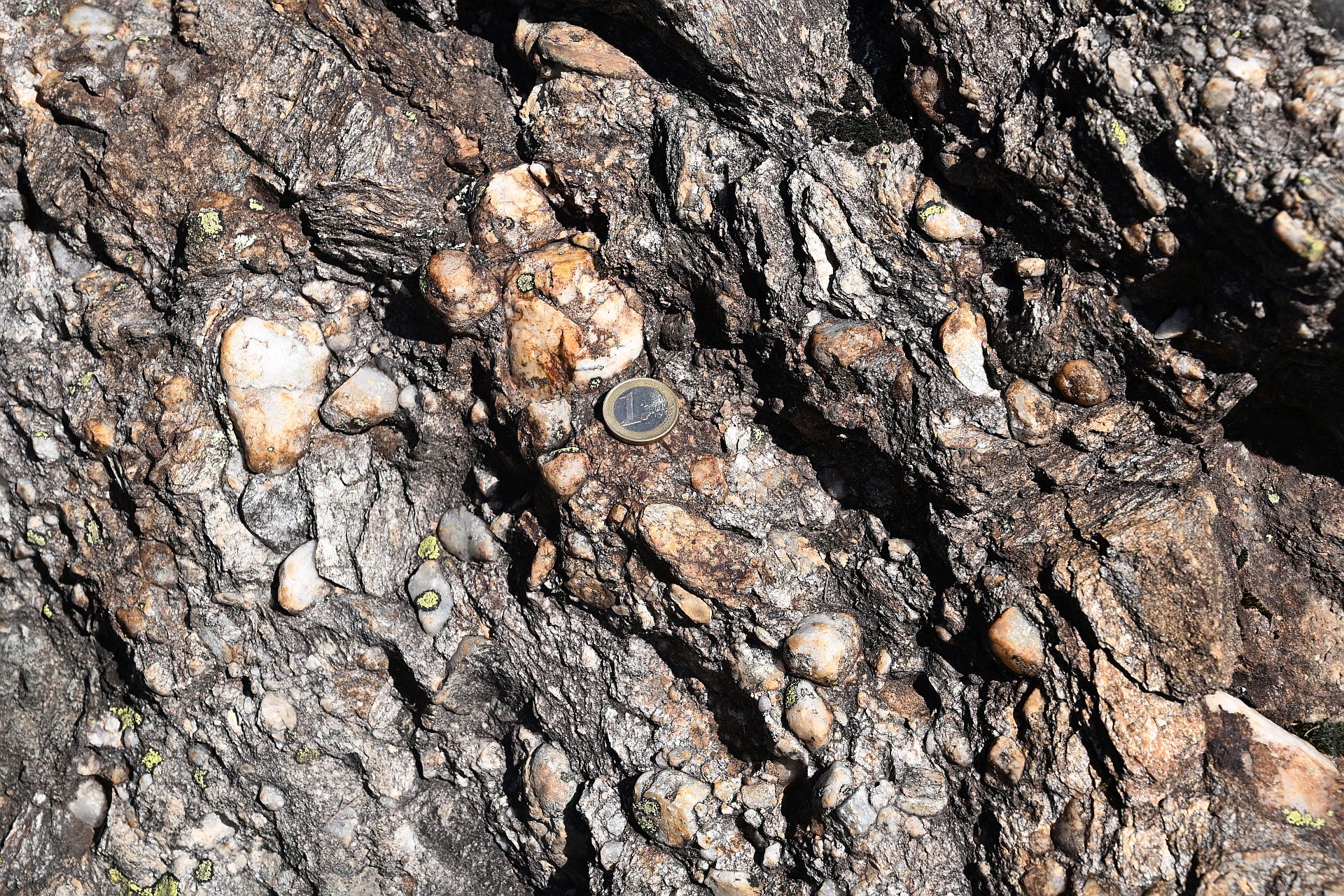 conglom�rat carbonif�re Bullidou